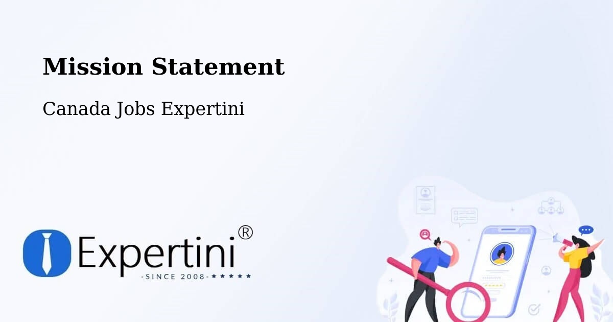 Mission Statement - Canada Jobs Expertini