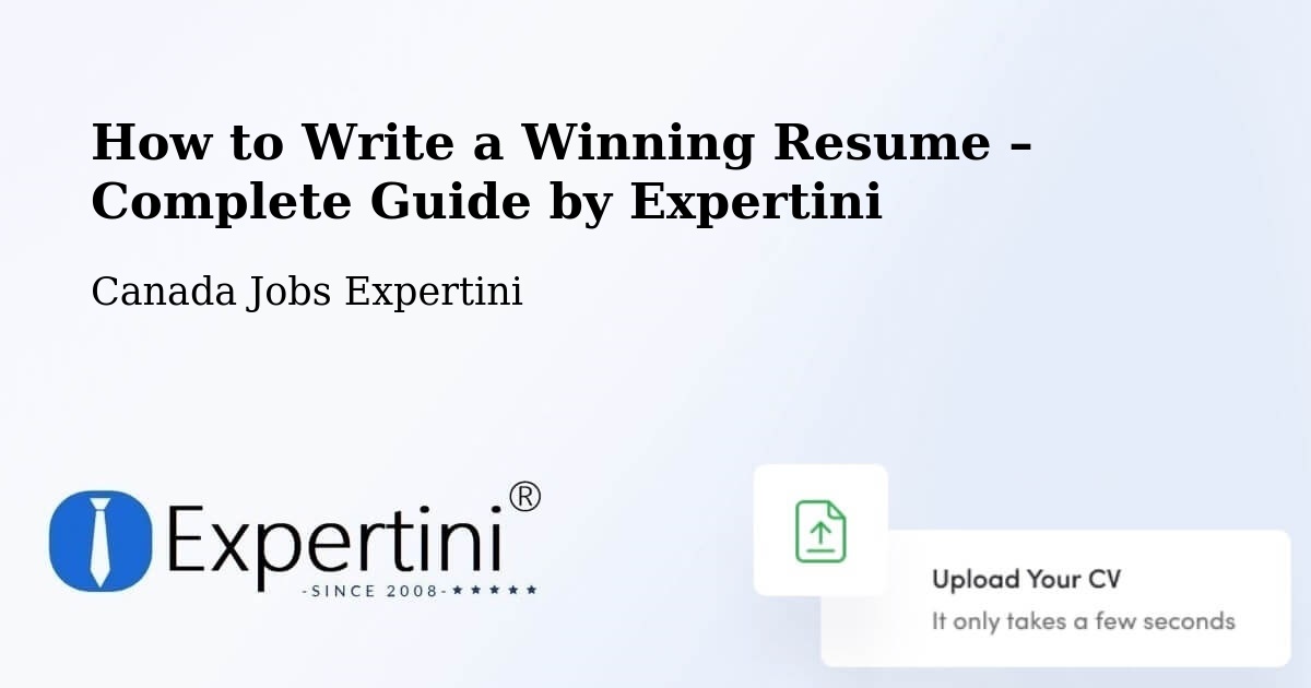 Resume Writing Guide for Job Seekers – Warwick - Warwick, Canada Jobs Expertini