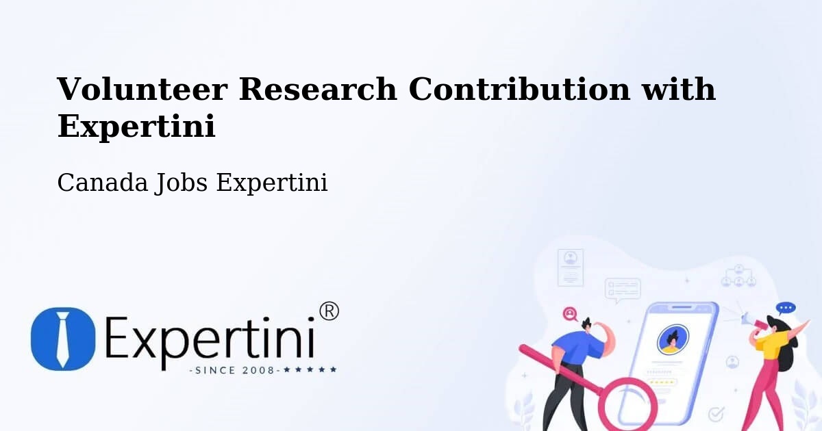 Volunteer Research Contribution Program – Warwick - Canada Jobs Expertini